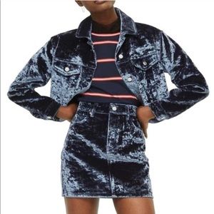 Topshop Moto Denim jacket NWOT